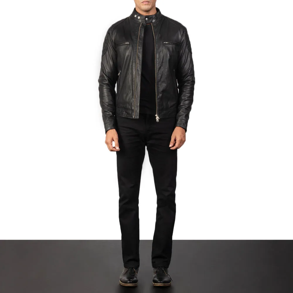 Gatsby Leather Biker's Jacket