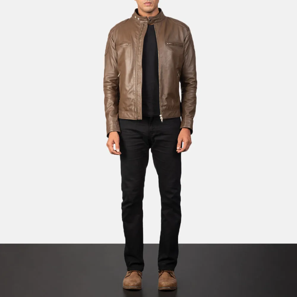 Gatsby Leather Biker's Jacket