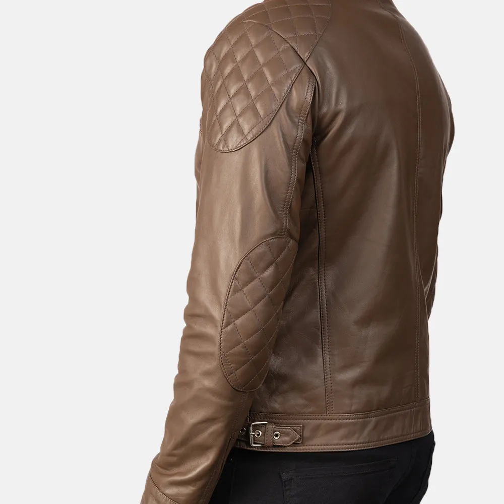 Gatsby Leather Biker's Jacket