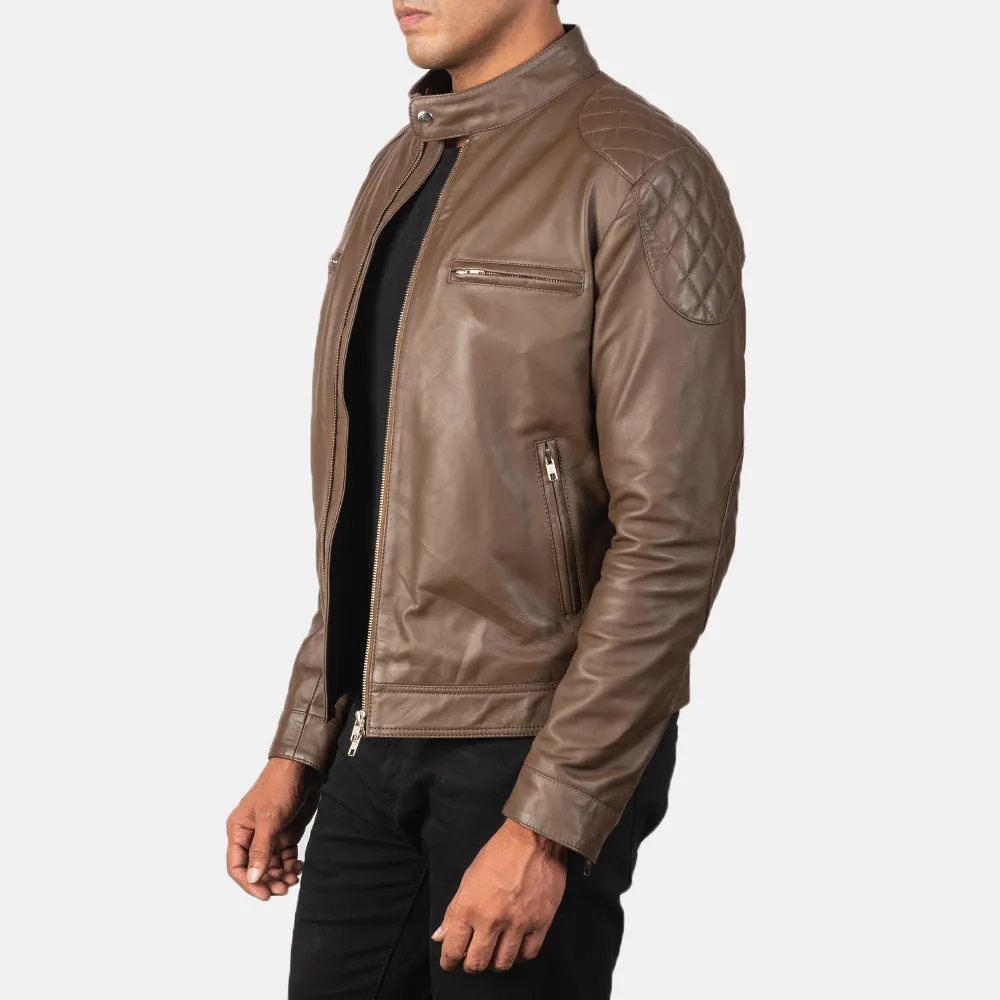 Gatsby Leather Biker's Jacket