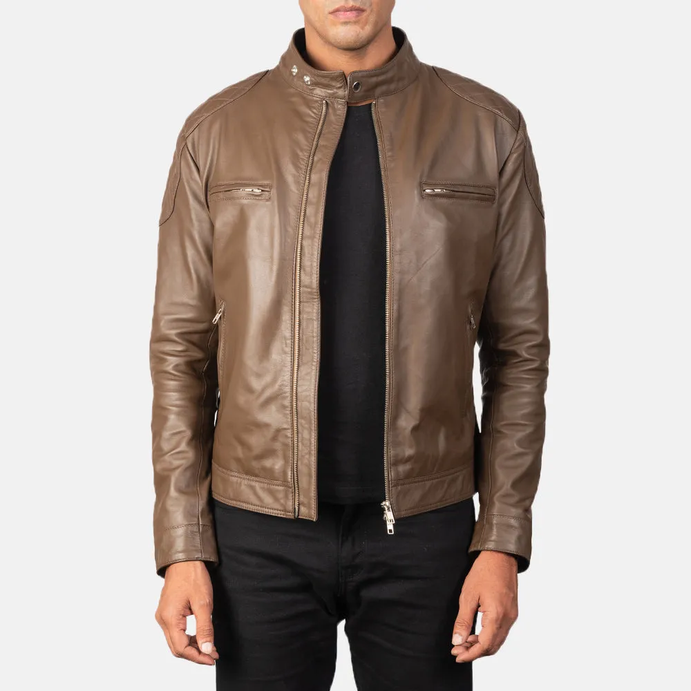 Gatsby Leather Biker's Jacket