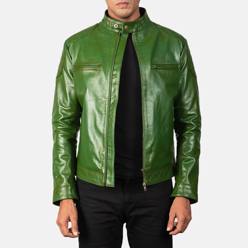 Gatsby Leather Biker's Jacket