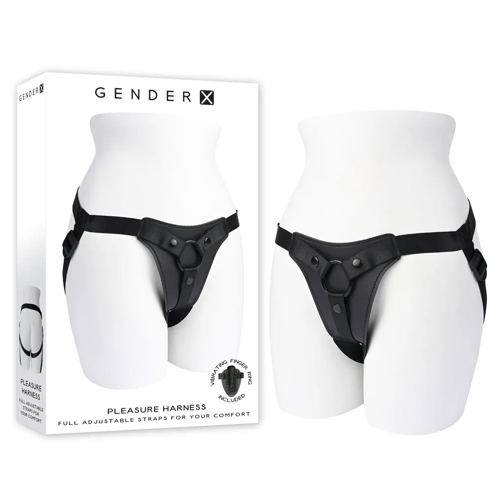 Gender X Pleasures Adjustable Harness - Black