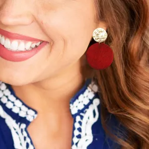 Georgia Red Earrings