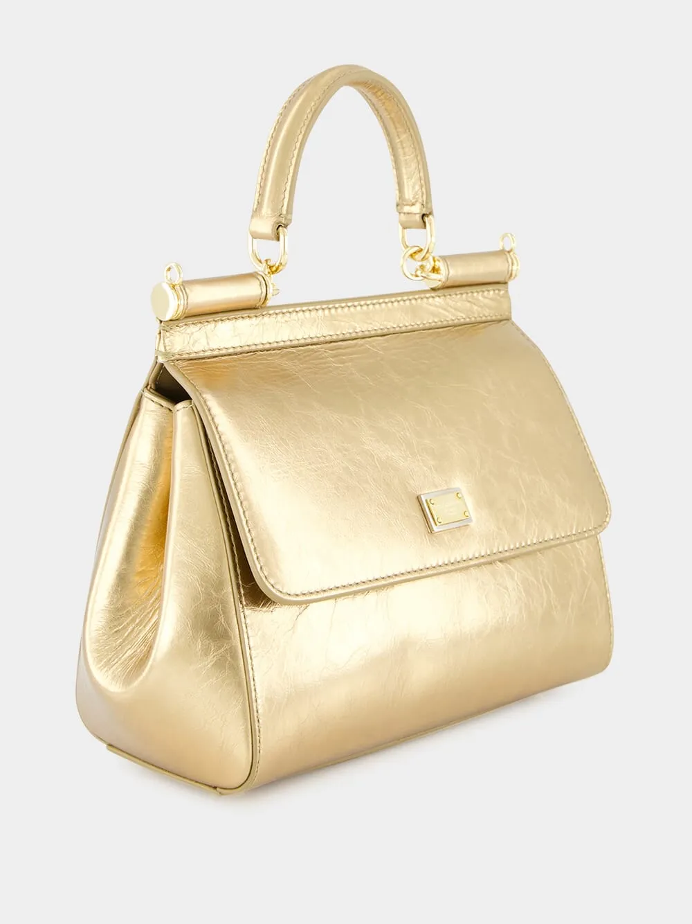 Gold Mini Sicily Bag