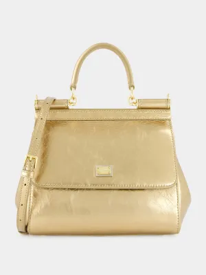 Gold Mini Sicily Bag