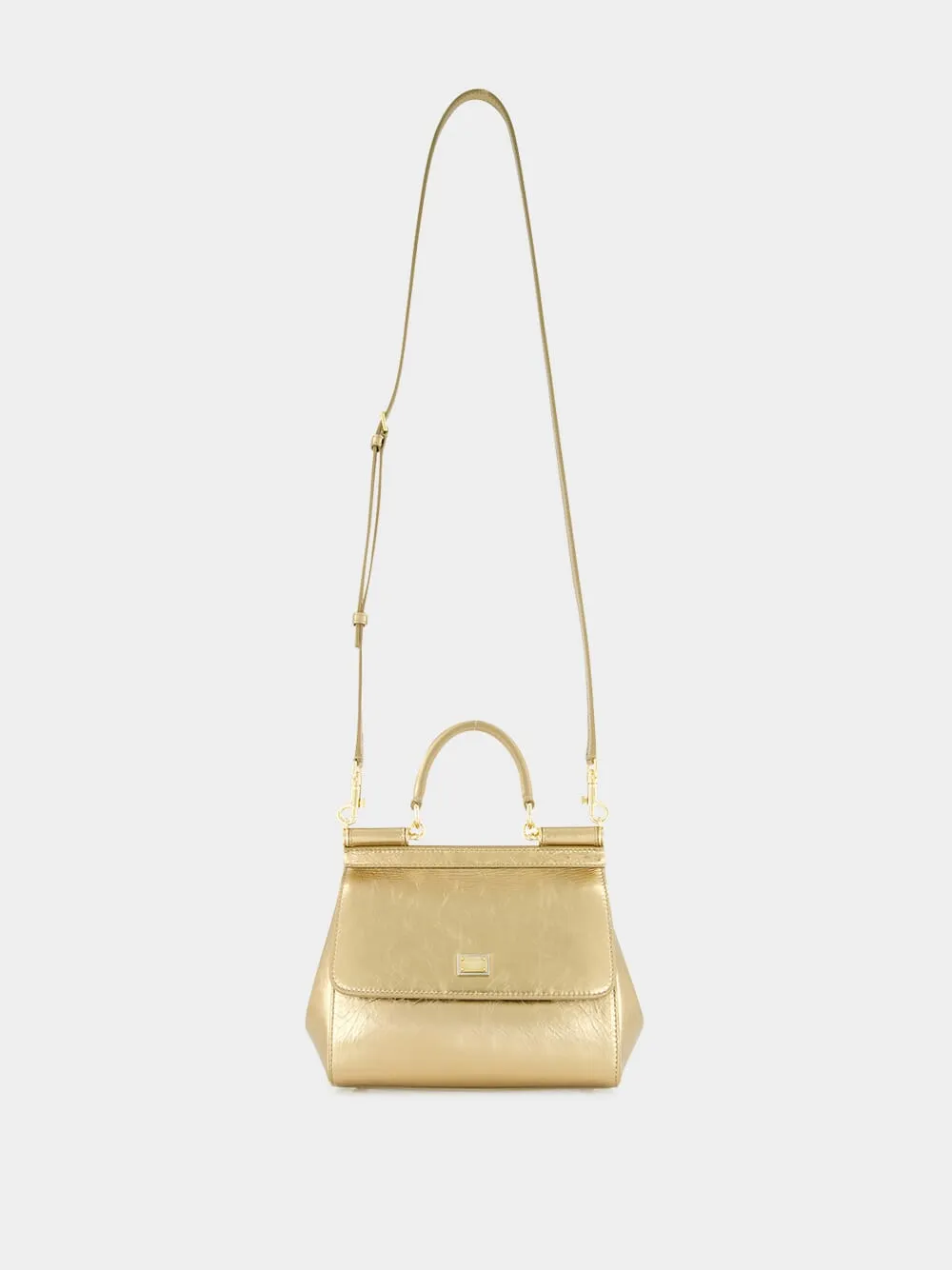Gold Mini Sicily Bag