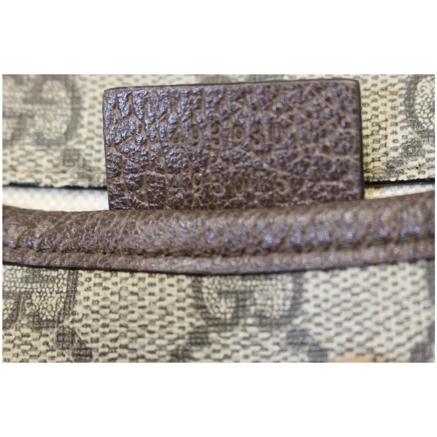 GUCCI GG Supreme Canvas Belt Waist Bag Brown/Beige 493930