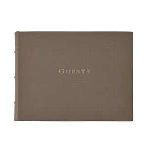 GUEST BOOK - GI - FAUX LEATHER
