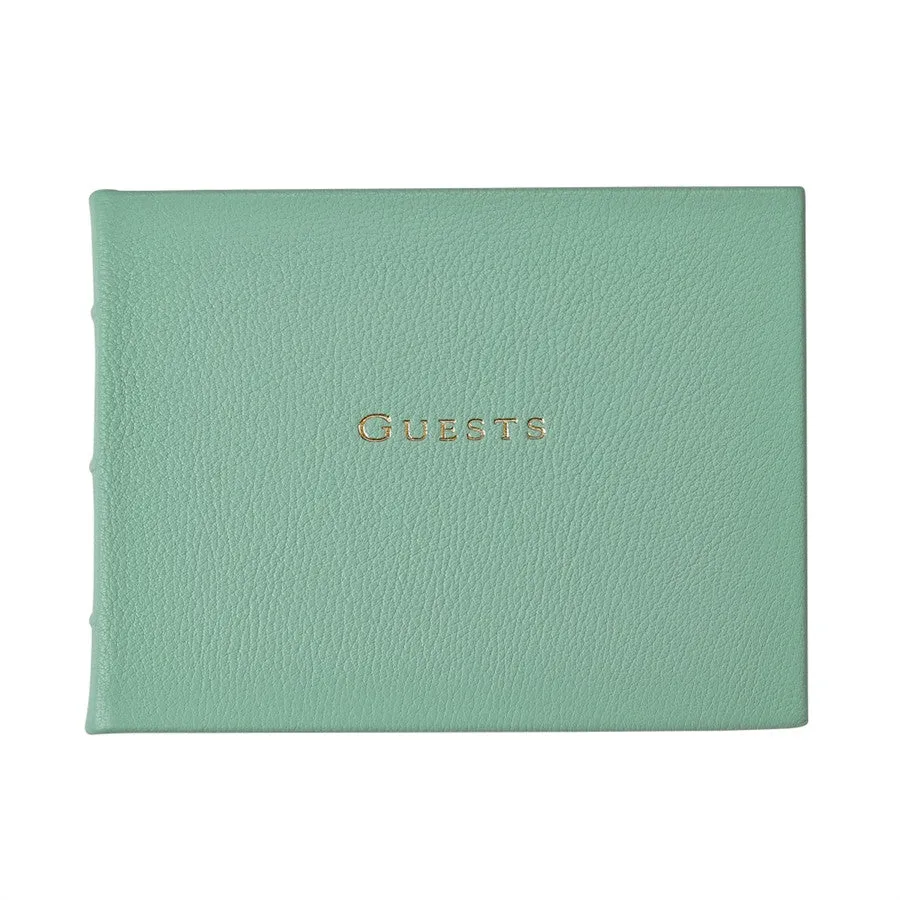 GUEST BOOK - GI - FAUX LEATHER