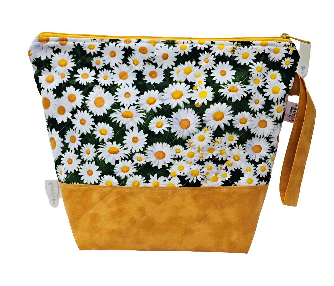 Happy Daisies - Project Bag - Medium
