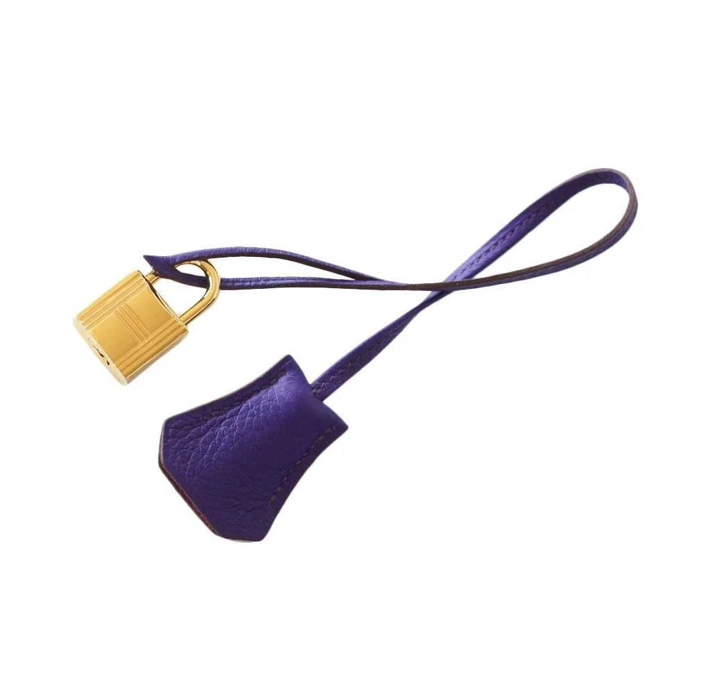 Hermès Birkin 35 Iris Special Order Horseshoe Bag