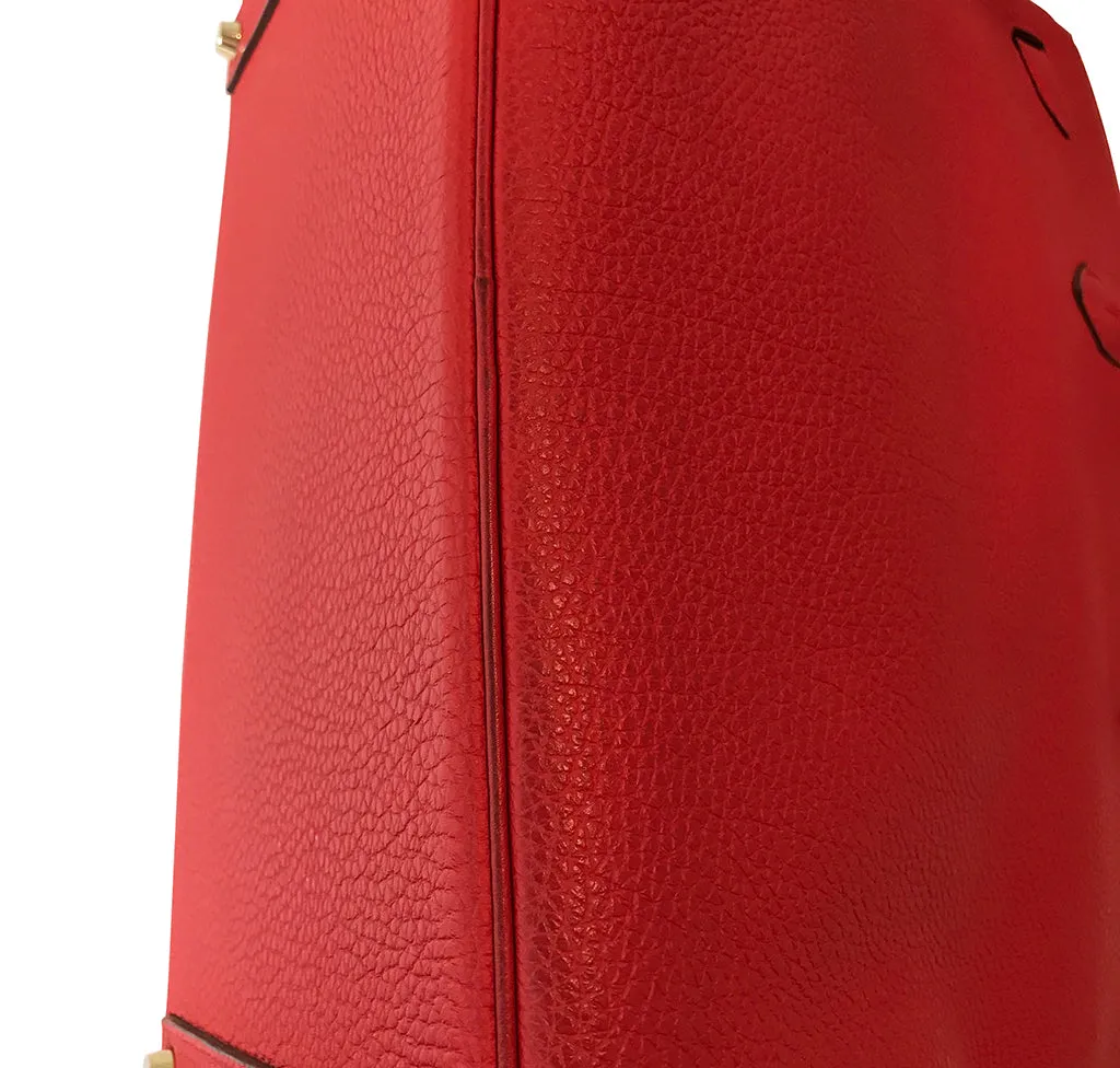 Hermès Birkin 40 Geranium Togo Bag