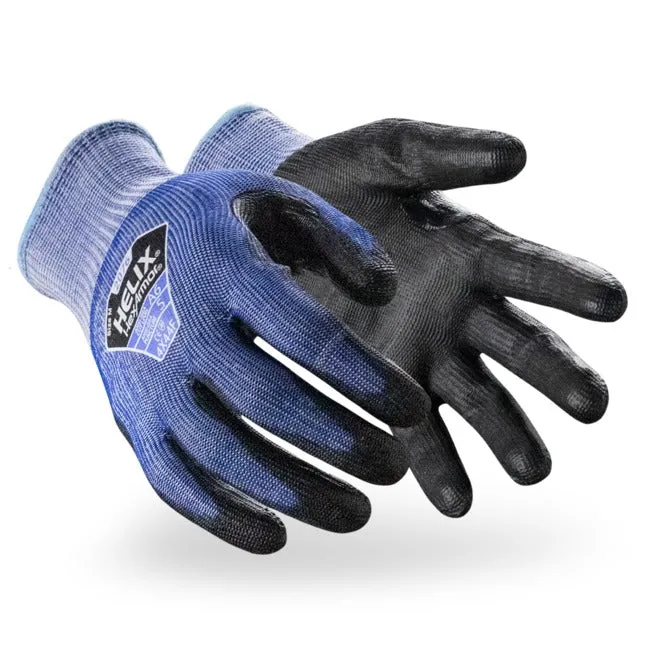 HexArmor Helix 2076, 13-Gauge, Polyurethane Palm, Cut A6