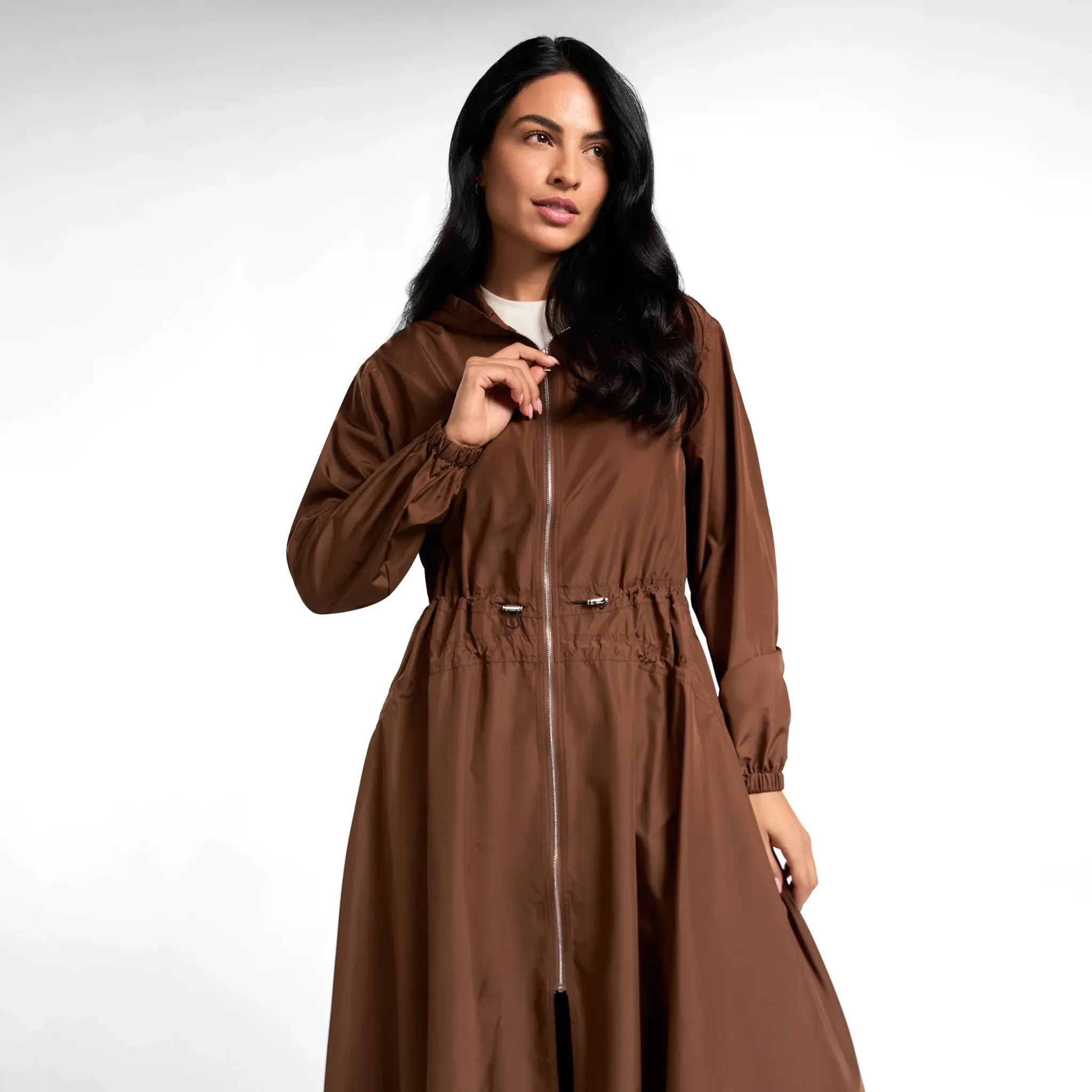 Hooded Parka - SEASONAL BROWN