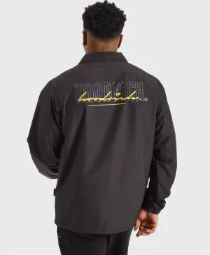 Hoodrich OG Blend Coach Jacket Black/Grey/Yellow