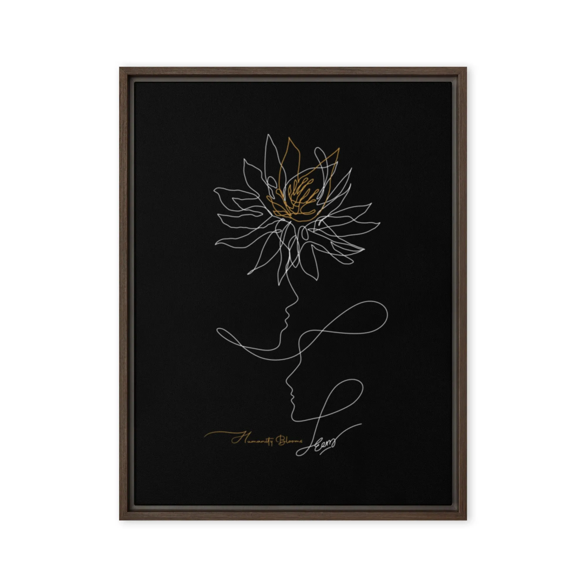 Humanity Blooms Canvas Print
