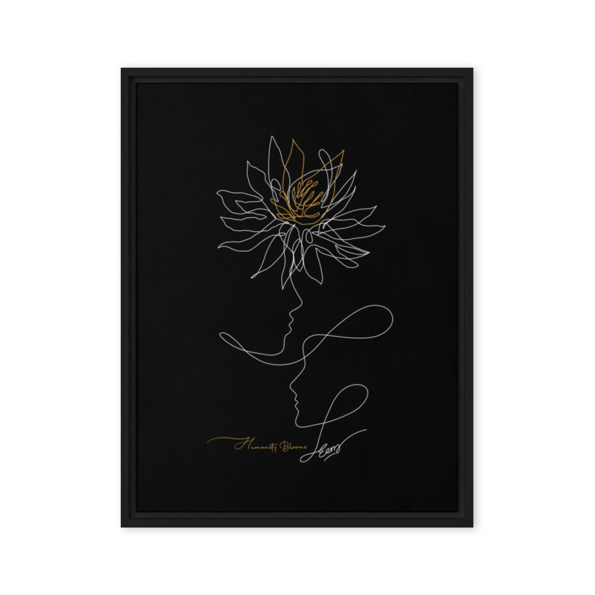 Humanity Blooms Canvas Print