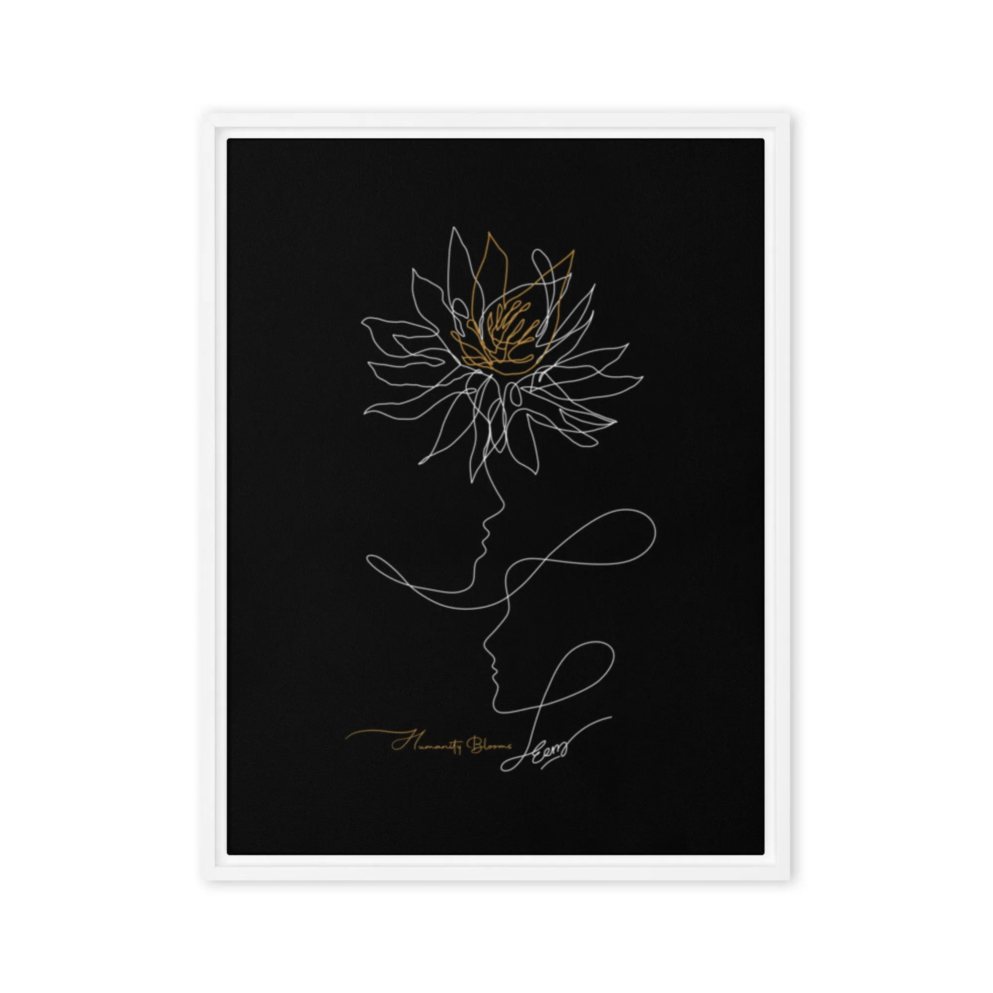 Humanity Blooms Canvas Print