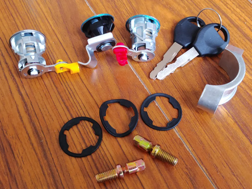 Ignition Barrel Door Lock & Key Fit Nissan Navara D22 Datsun 720