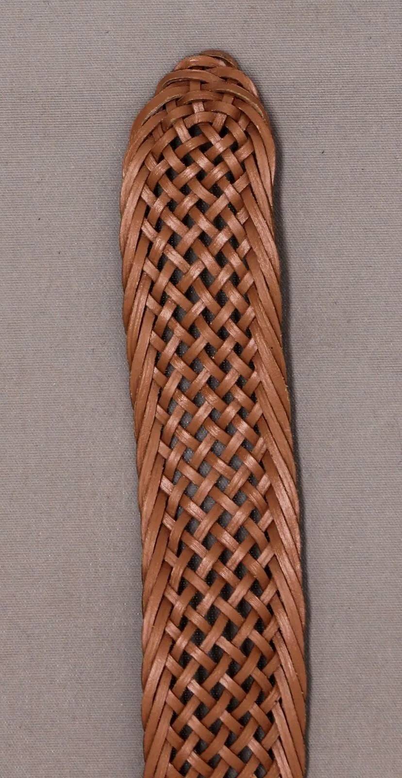 INC International Concepts Women's Woven Braid Wrapped Buckle Belt