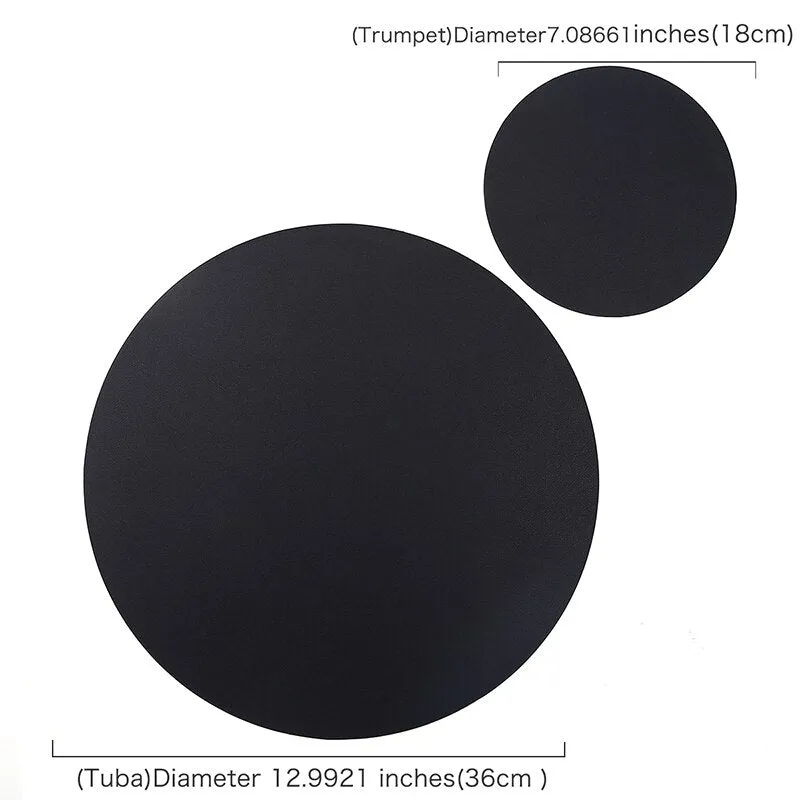 Insulation Oilproof Leather Placemat Western Food Mat Dining Tableware Table Mat Pads Bowl Cup Coaster Kitchen Accessorie