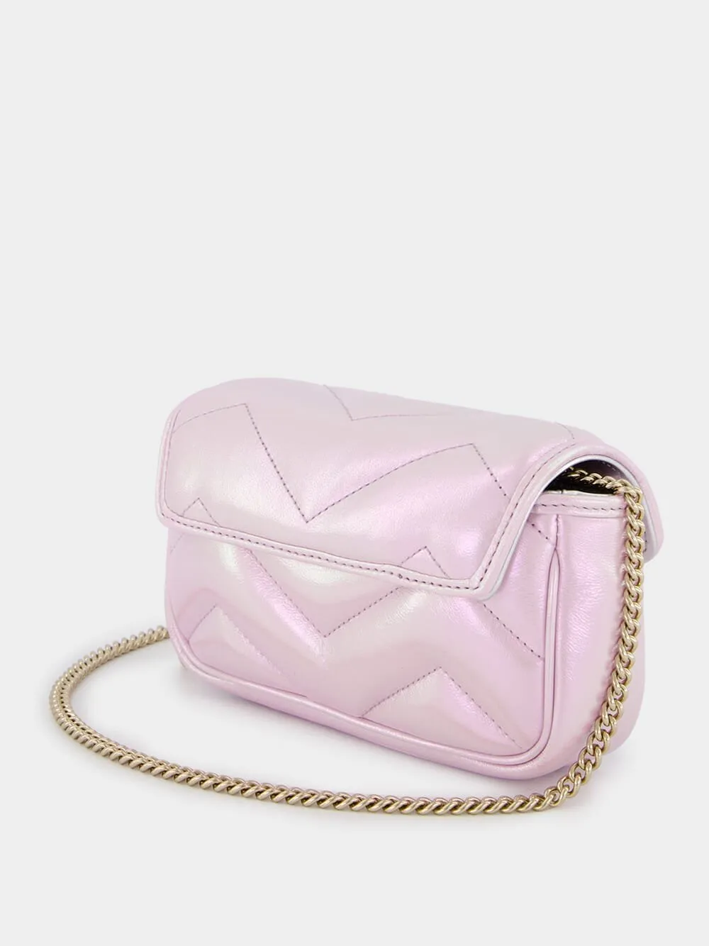 Iridescent Pink GG Marmont Bag