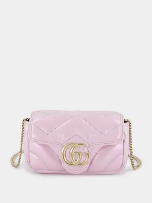 Iridescent Pink GG Marmont Bag