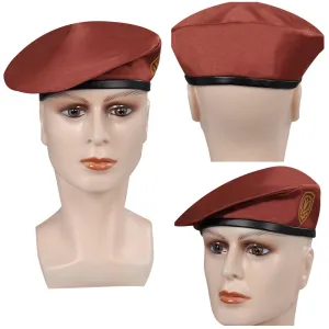 Jack Krauser Resident Evil 4 Remake Cosplay Hat Cap Costume Accessoreis Halloween Carnival Disguise Suit Prop