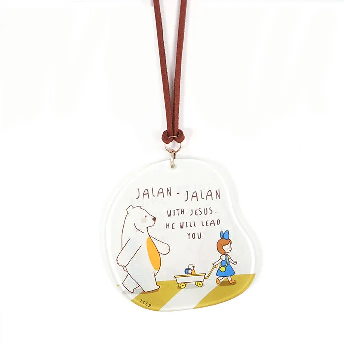 Jalan-Jalan {Keychain & Car Charm}