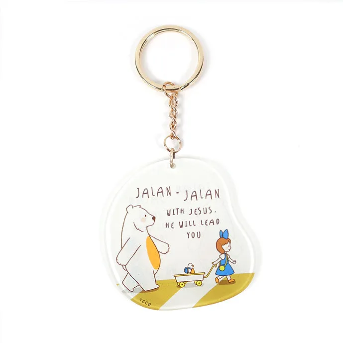 Jalan-Jalan {Keychain & Car Charm}