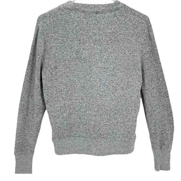 J.Crew Women’s Gray Faux Wrap Lightweight Long Sleeve Sweater Pullover Sz XLarge