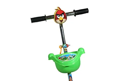 JoyRide Three Wheel Kick Scooter for Boys and Girls with Adjustable Height,Storage Basket , Foot Break (3 Years-8 Years)