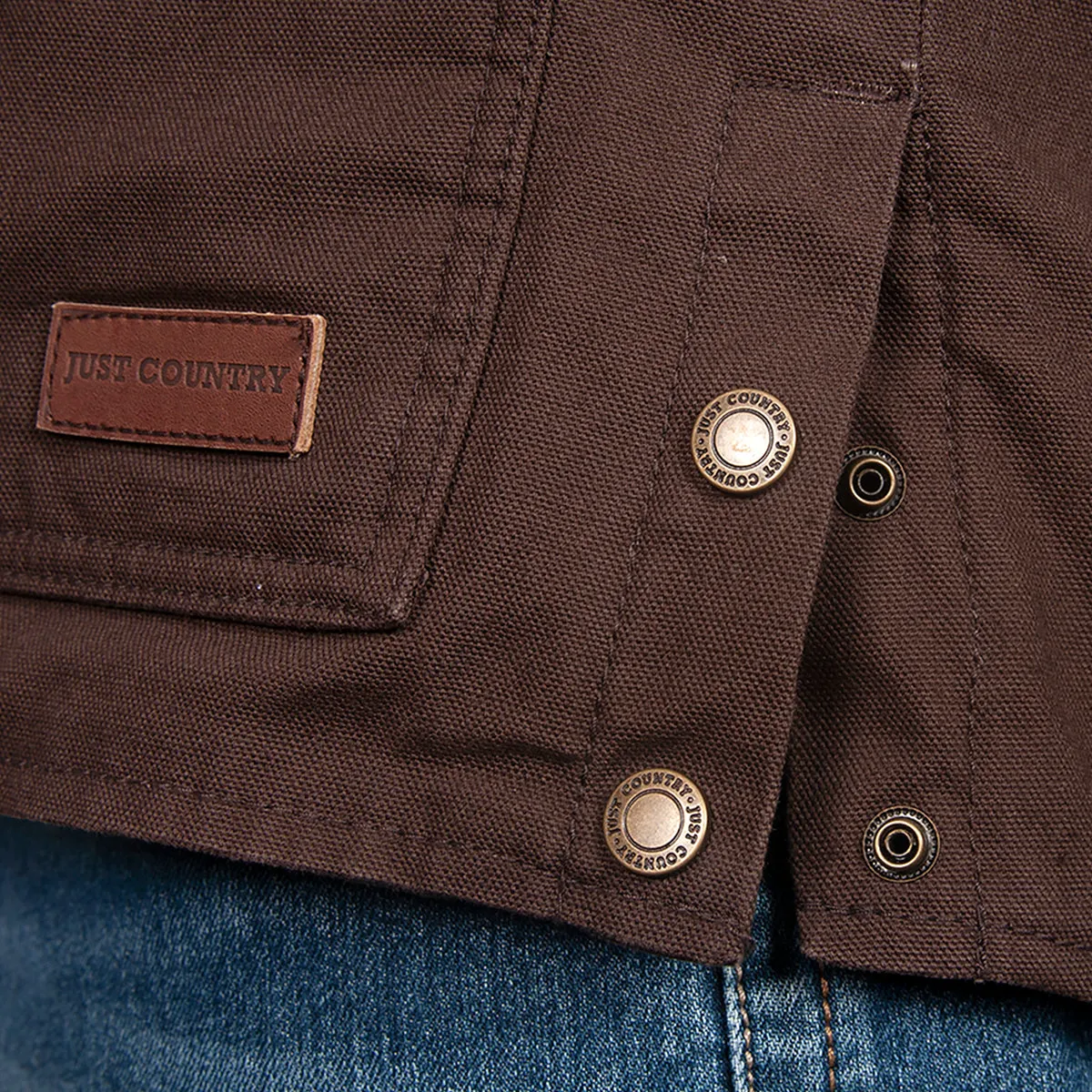 Just Country Men's Diamantina Jacket - Chocolate