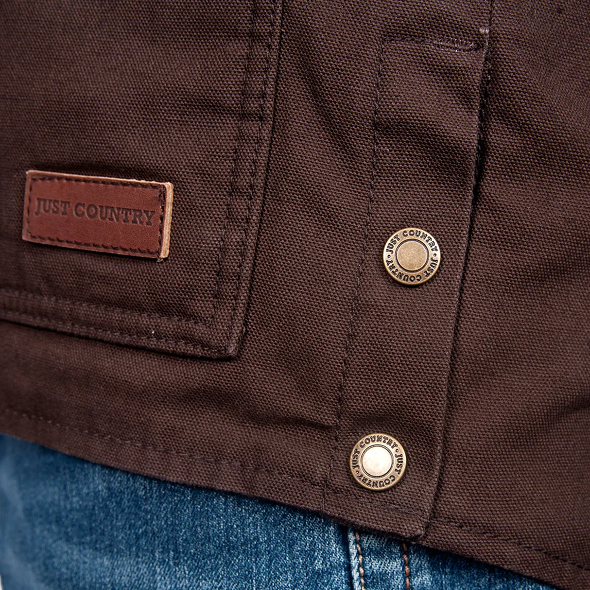 Just Country Men's Diamantina Jacket - Chocolate