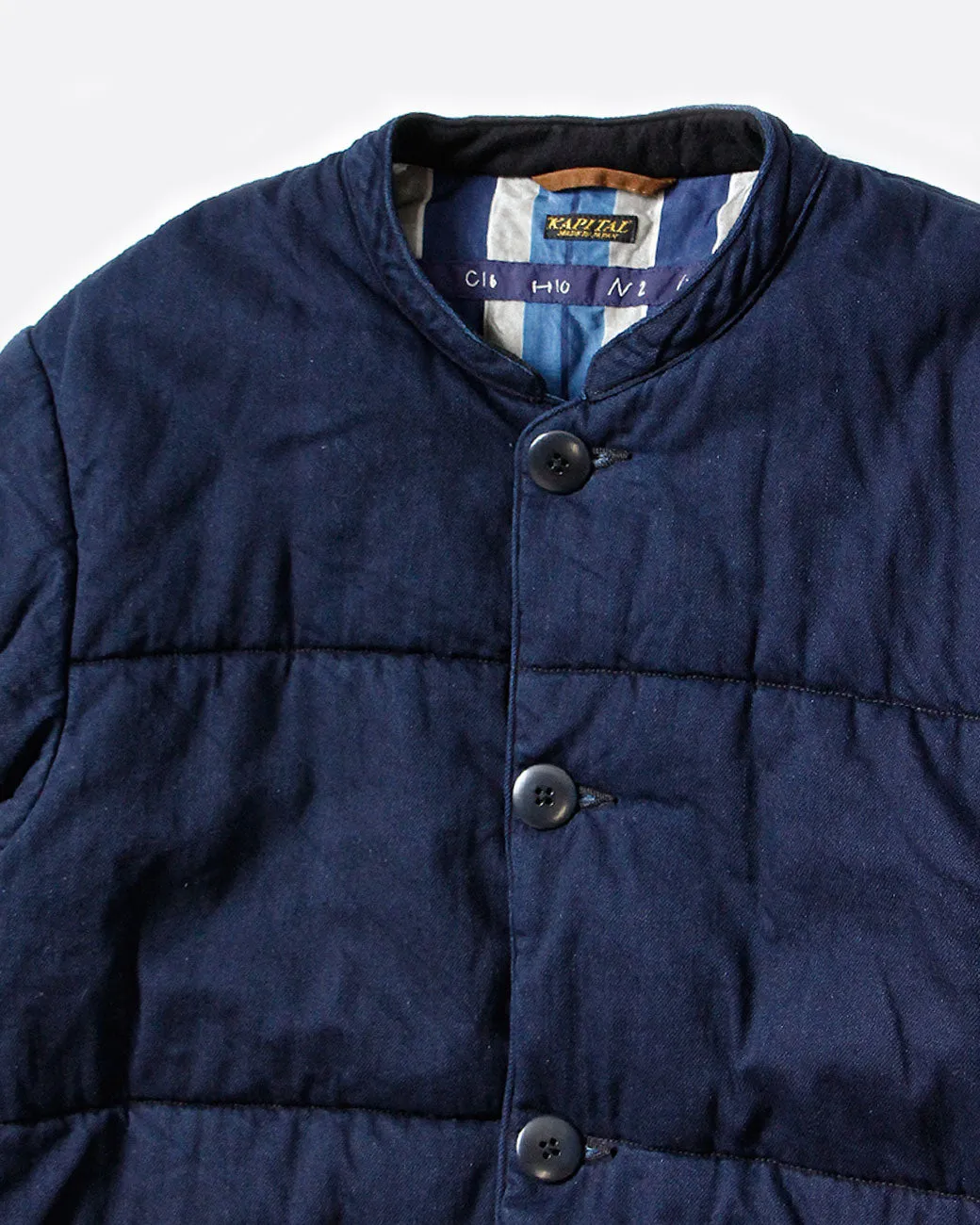 Kapital Quilted Denim Samue Jacket