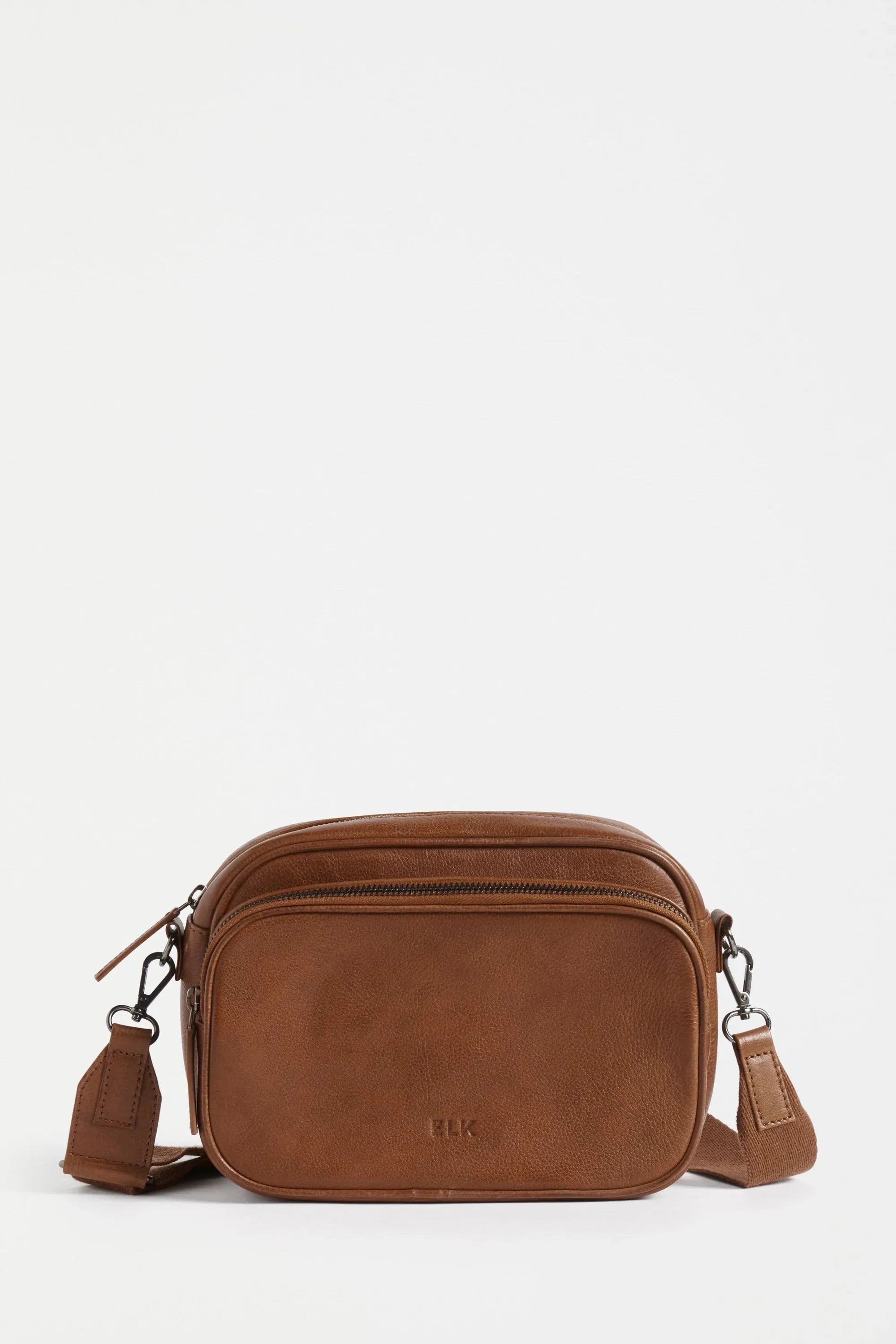 Kassel Leather Crossbody Bag Tan