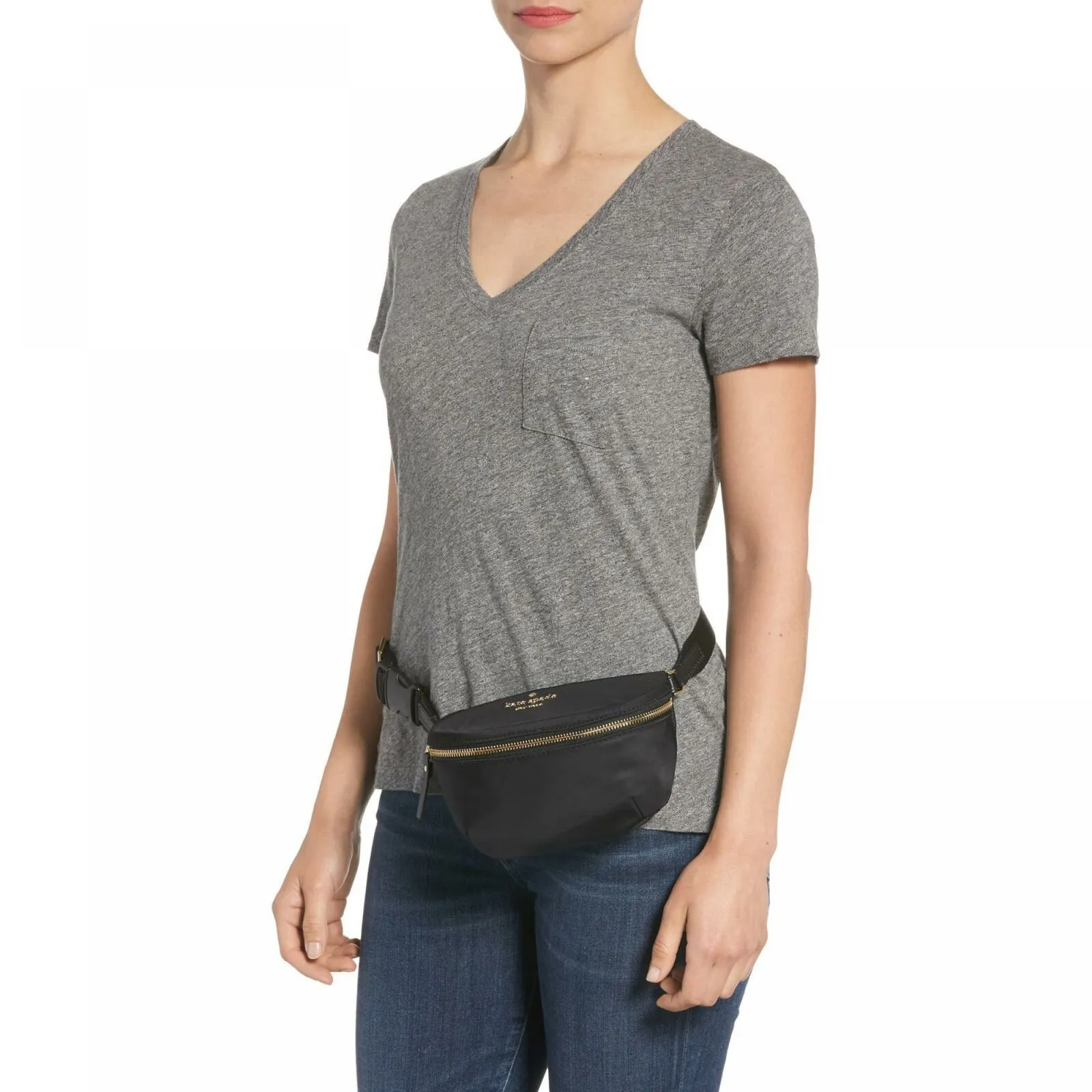 Kate Spade New York Watson Lane Betty Nylon Belt Bag Black