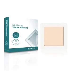 Kliniderm Foam Silicone Dressing 10cm x 10cm x 5