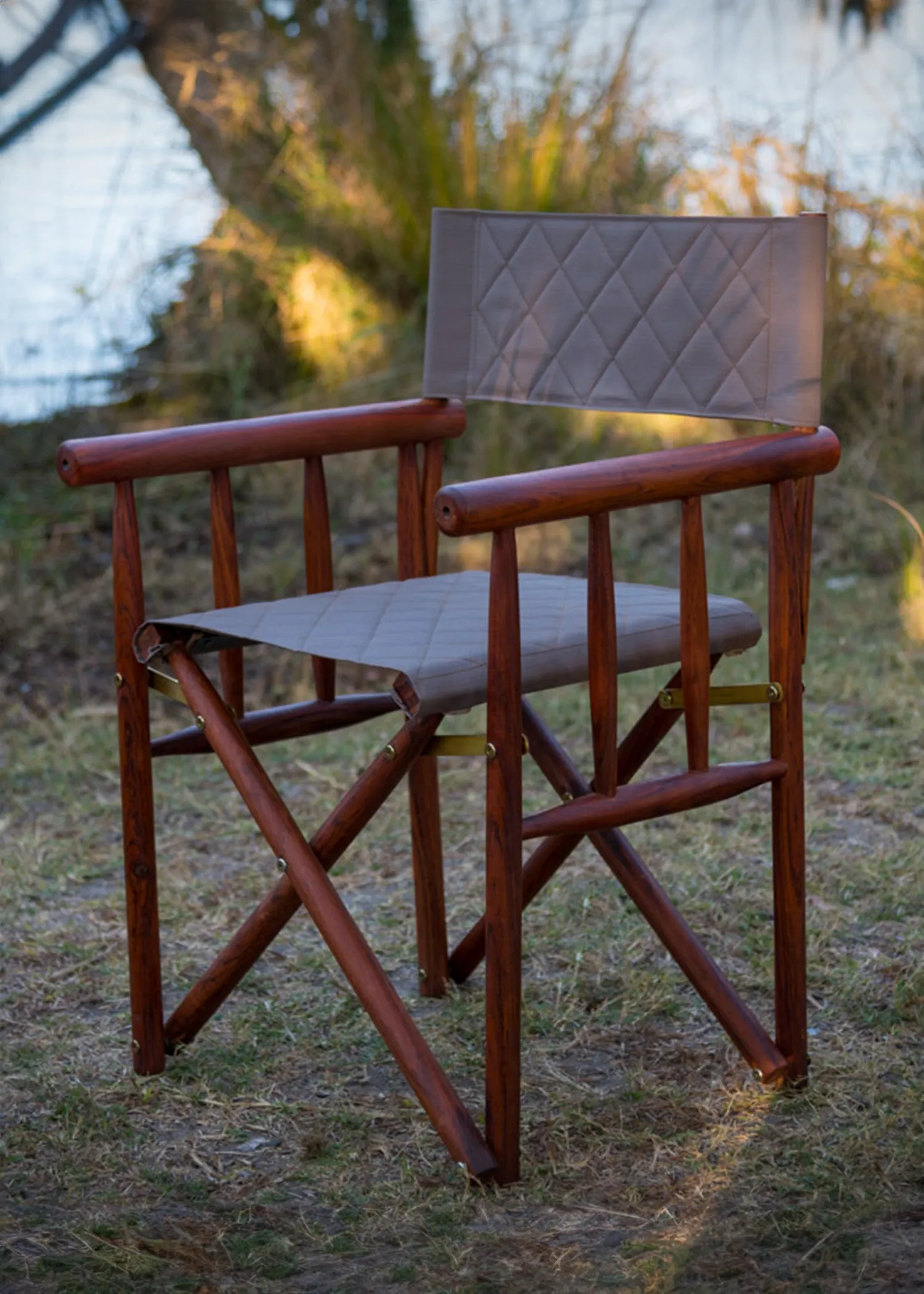 Kruger Quilted Canvas Director's Chair