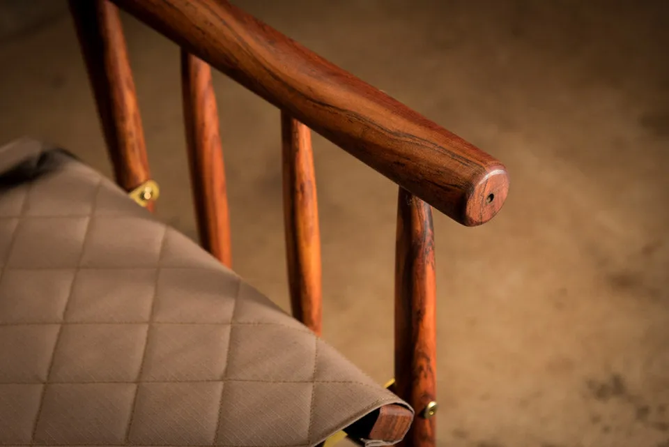 Kruger Quilted Canvas Director's Chair