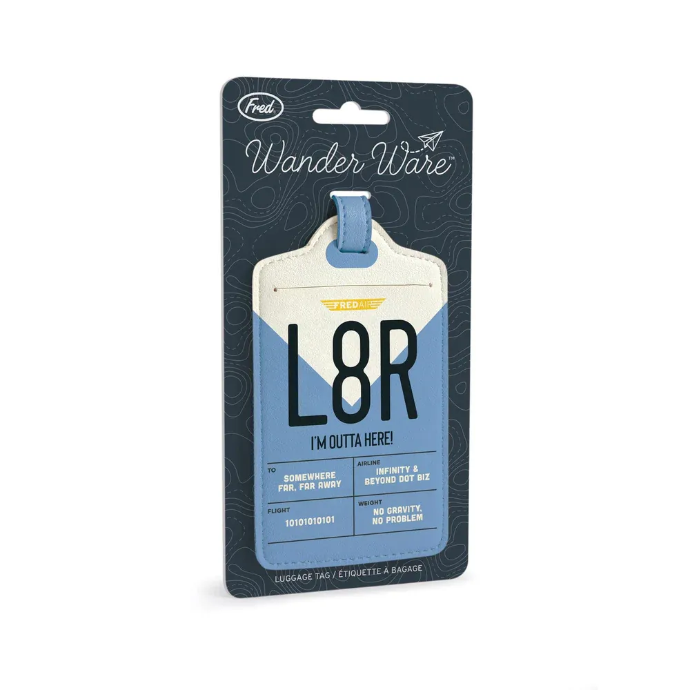 L8R Luggage Tag