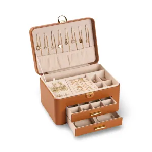 Large Leather Jewelry Boxes