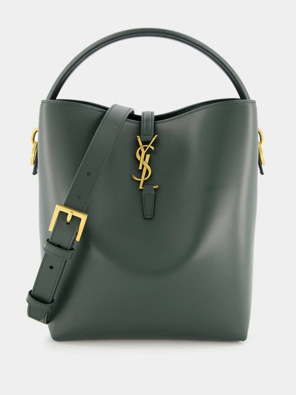 Le 37 Shiny Leather Green Bag
