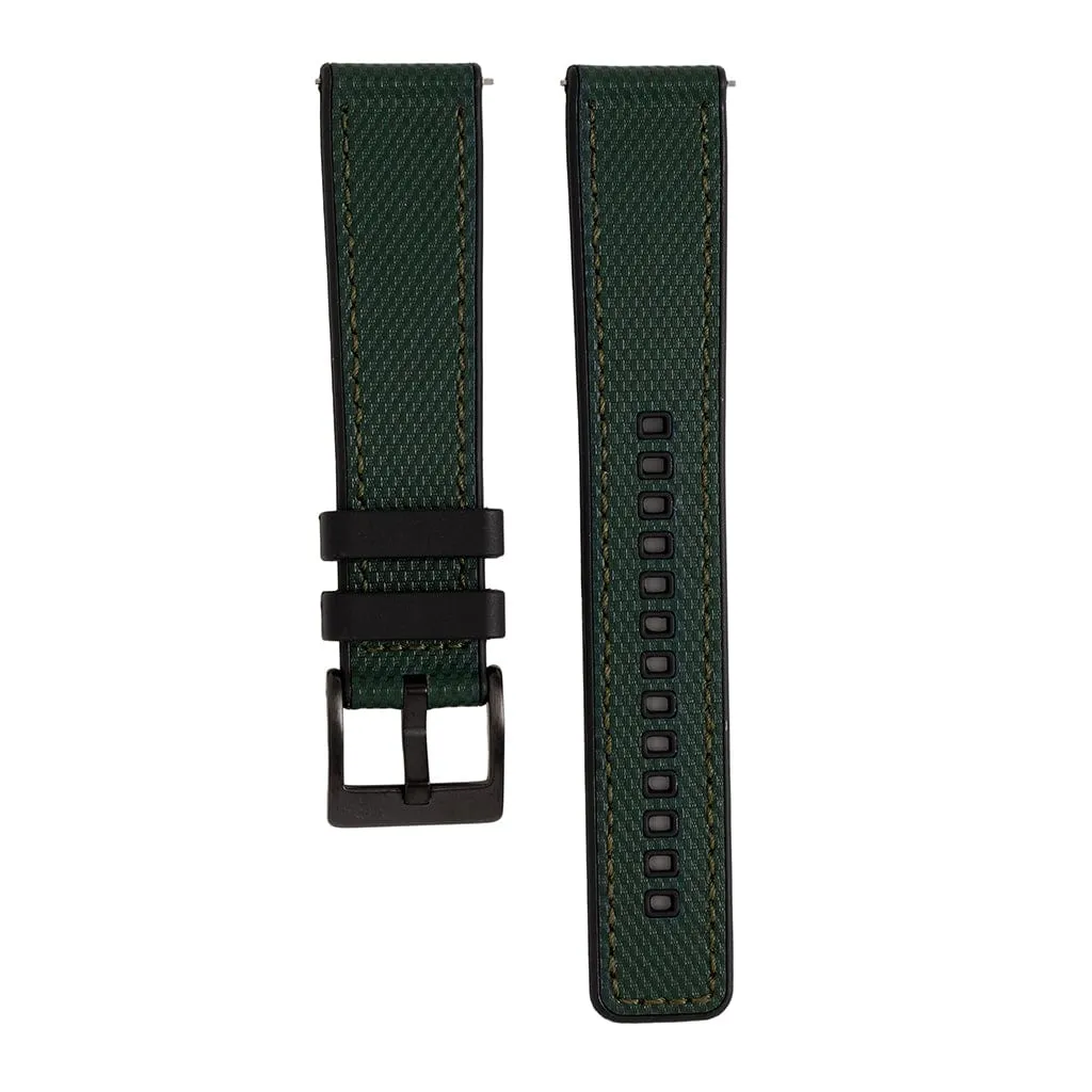 Leather & Rubber - Green