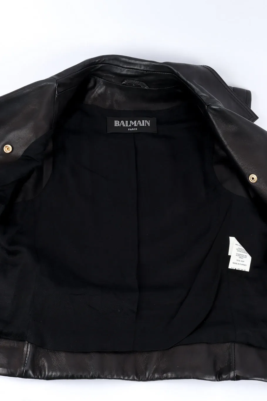 Leather Biker Vest