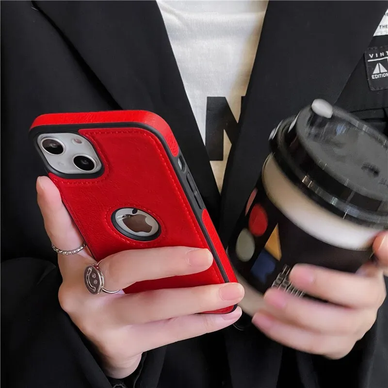 Leather Case for iPhone
