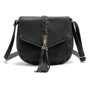 Leather Crossbody With Tassel