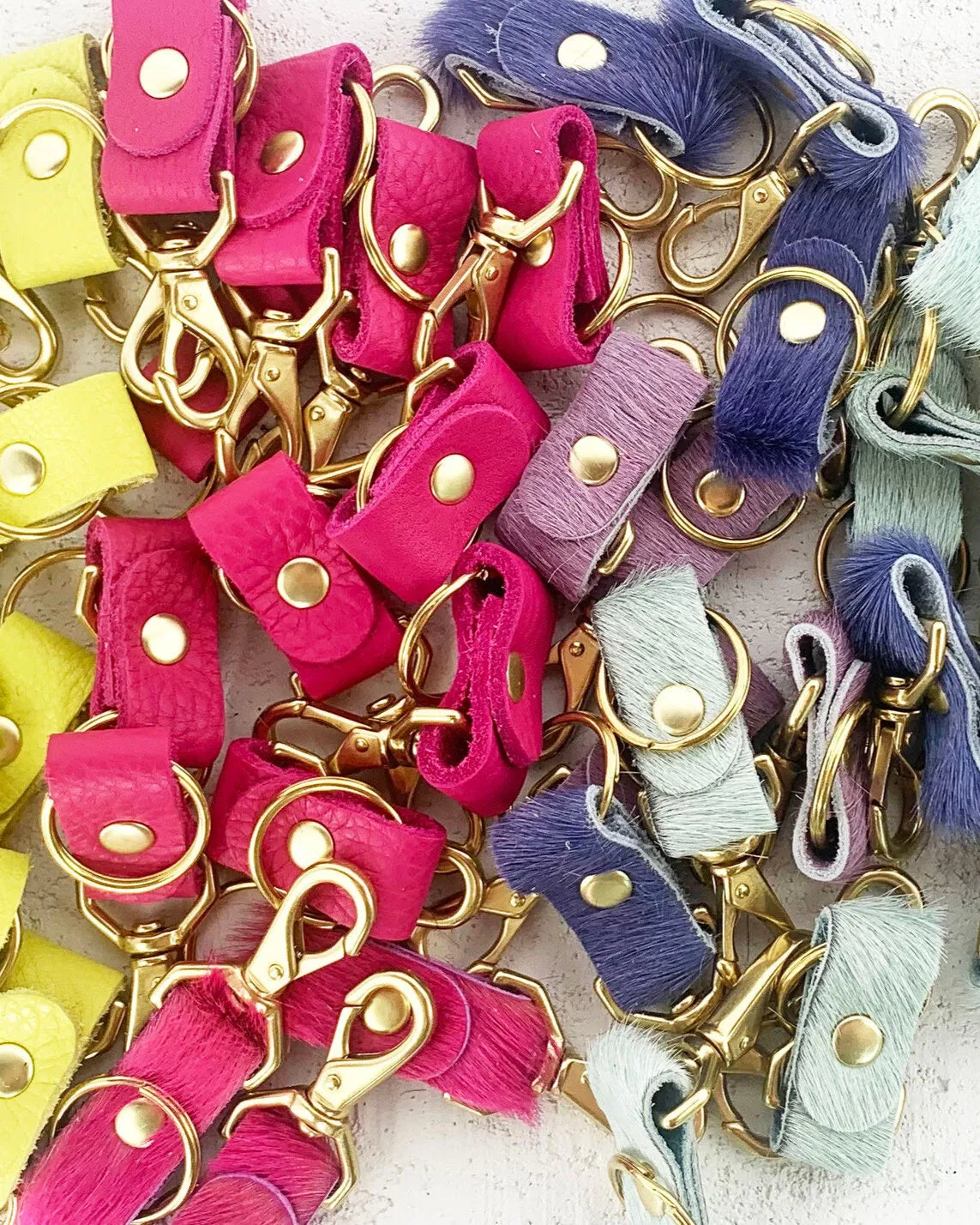LEATHER KEYCHAIN