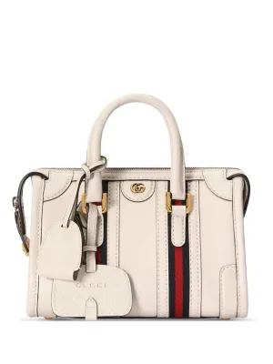 Leather mini handbag
